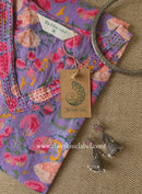 "Nandini" Floral Cotton Kurta