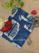 "Aarna" Hand Block Printed Bagru Indigo Cotton kurta