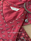 "Tajali" Kota Doria Kurta Set with Dupatta(3pc)