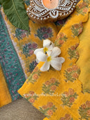 "Malhaar" Kota Doria Kurta Set with Dupatta(3pc)