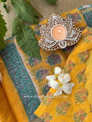 "Malhaar" Kota Doria Kurta Set with Dupatta(3pc)