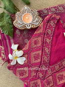 "Mallika" Kota Doria Kurta Set with Dupatta(3pc)