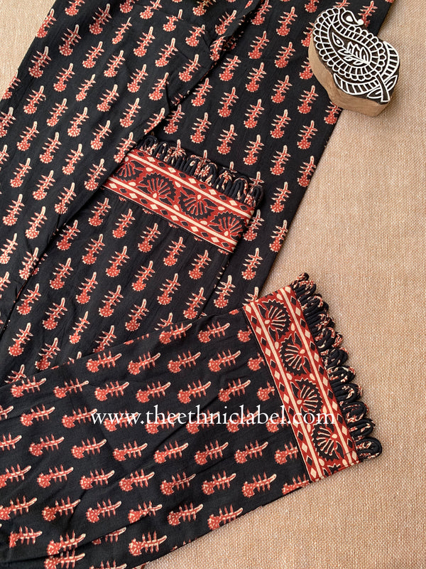 "Narmada" Bagru Cotton kurta