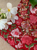 Rukmani Hand Embroidered Block Printed Cotton kurta