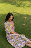 "Tulum" Hand Block Printed Cotton dress