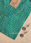 "Lavisha" Bandhani Kantha Cotton Kurta- XL