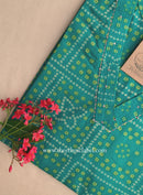 "Lavisha" Bandhani Kantha Cotton Kurta- XL