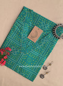 "Lavisha" Bandhani Kantha Cotton Kurta- XL
