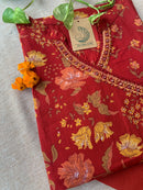 "Rajni" Cotton Kurta with Pants (2pc)-L