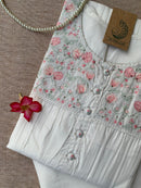 "Shyla" Cotton Kurta with Pants (2pc)