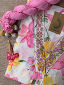 "Phool" Hand Block Printed Cotton Kurta Set(3pc)