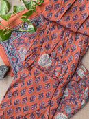 "Nithya" Hand Block Printed Cotton Kurta Set(3pc)