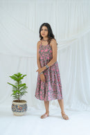 Pink & Olive 'Glamourous' Cotton Dress- M