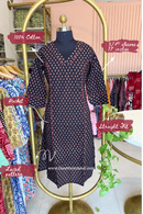 "Amber" Laced Cotton kurta