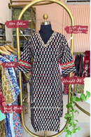"Chhapai" Hand Block Printed Bagru Cotton kurta