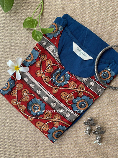 "Chhaya" Kantha Cotton kurta