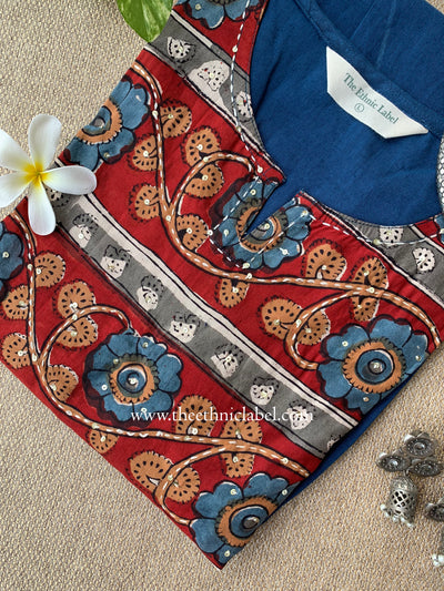 "Chhaya" Kantha Cotton kurta