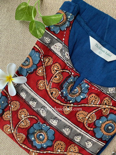 "Chhaya" Kantha Cotton kurta