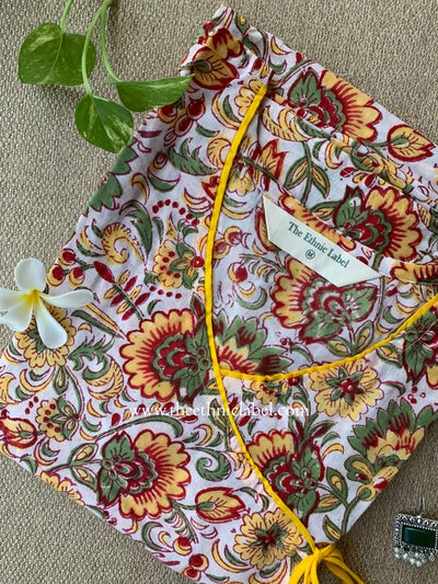 "Sooraj" Hand Block Printed Cotton kurta