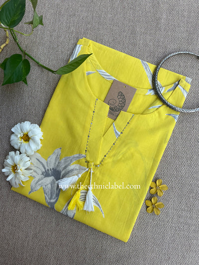 Ojaswi Tassel Cotton kurta - S, XL