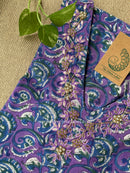 "Banafshi" Hand Embroidered Cotton kurta