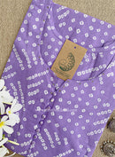 "Chitrika" Bandhani Printed Cotton kurta