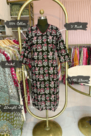 "Kachnar" Hand Block Printed Bagru Cotton kurta