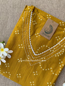 "Bandhavi" A line Cotton kurta