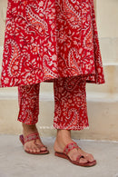 "Hairat" Hand Block Printed Co-Ord Set-2pc
