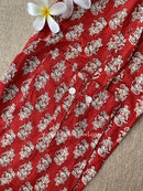 "Prayag" Block Printed Asymmetric Cotton kurta