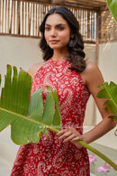 "Hairat" Hand Block Printed Co-Ord Set-2pc
