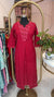 "Mahua" Hand Embroidered Cotton Kurta Set(2pc)