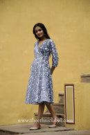 "Sephora" Cotton Angrakha Dress