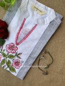 "Tara" Block Printed Cotton Short kurta