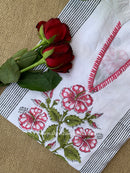 "Tara" Block Printed Cotton Short kurta