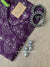 "Rajani" Mughal Purple Angrakha Cotton kurta