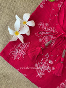 "Zumar" Rani Cotton kurta