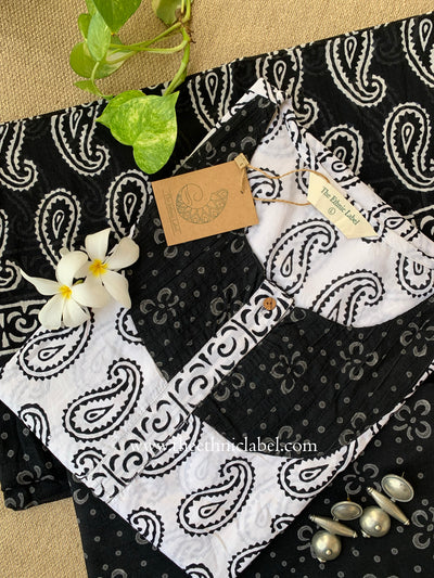 "Manthan" Cotton Kurta Set with Cotton Dupatta(3pc)