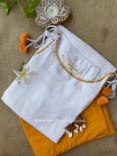 "Jahaan" White Kurta with Straight Pant-2pc