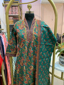 "Sneh" Hand Block Printed Cotton Kurta Set(3pc)