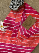 "Sahiba" Lehriya Printed Cotton kurta