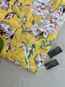 "Peet" Buttoned Cotton kurta -