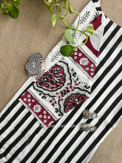 "Sugam" Hand Block Printed Cotton kurta