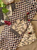 "Sukoon" Bagru Print Cotton Kurta Set with Cotton Dupatta(3pc)