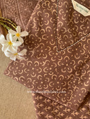 "Mitti" Bagru Print Cotton Kurta Set with Kota Doria Dupatta(3pc)