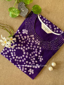 "Saaz" Pure Bandhani Cotton Kurta