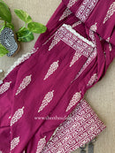 "Aalia" Laced Kurta Set (2pc)-S