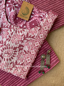 "Argha" Cotton Kurta Set with Cotton Dupatta(3pc)-M