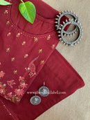 "Trisha" Embroidered Kurta Set (2pc)