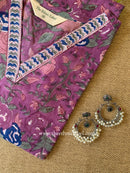 "Siya" Hand Block Printed  Cotton kurta